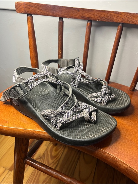 Shoes - Chaco ZX/2 Yampa Sandals size 7 Purple Gray Geometric Strappy Outdoor Hiking